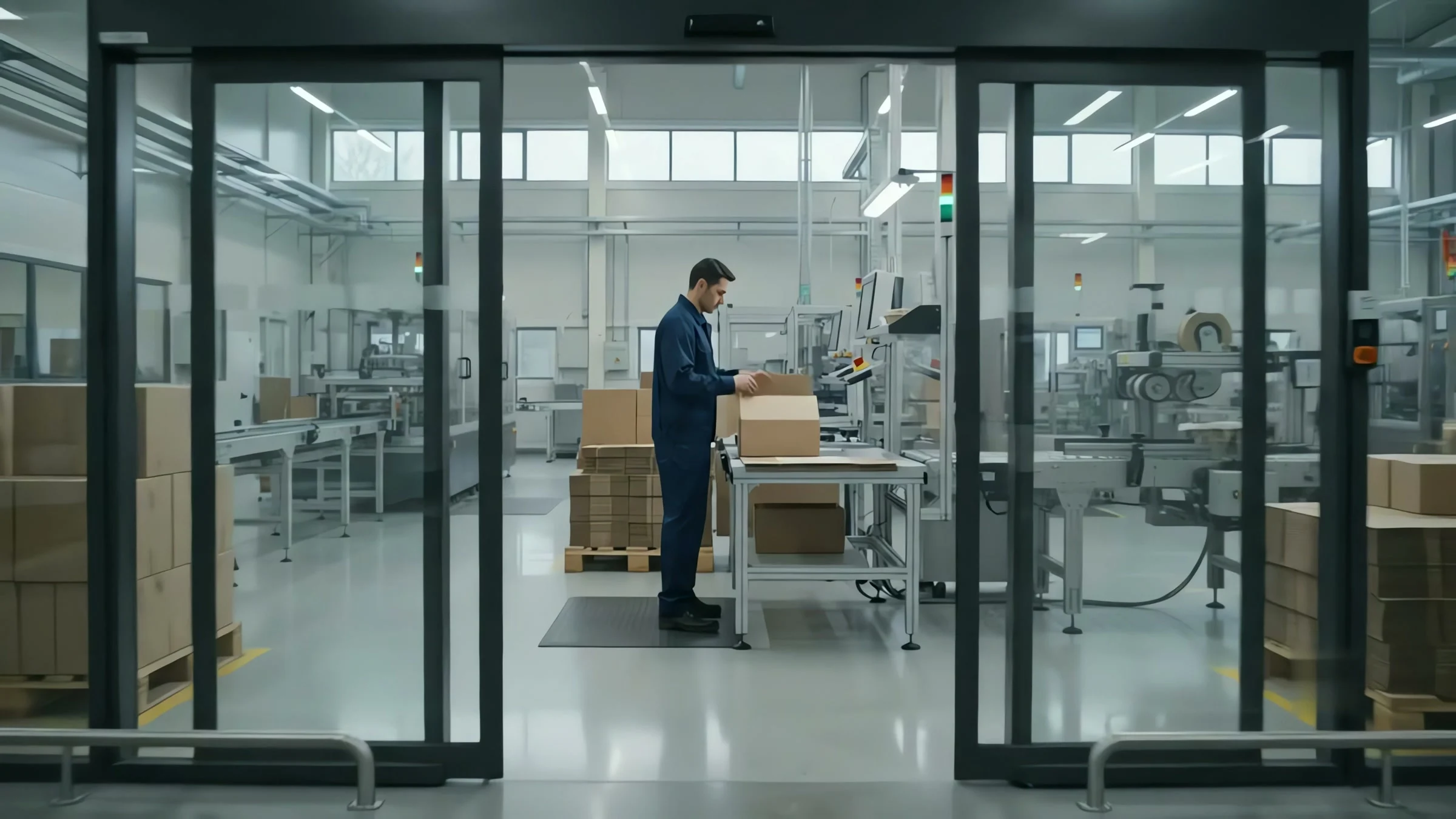 Cartel Packaging production floor in Byker, Newcastle